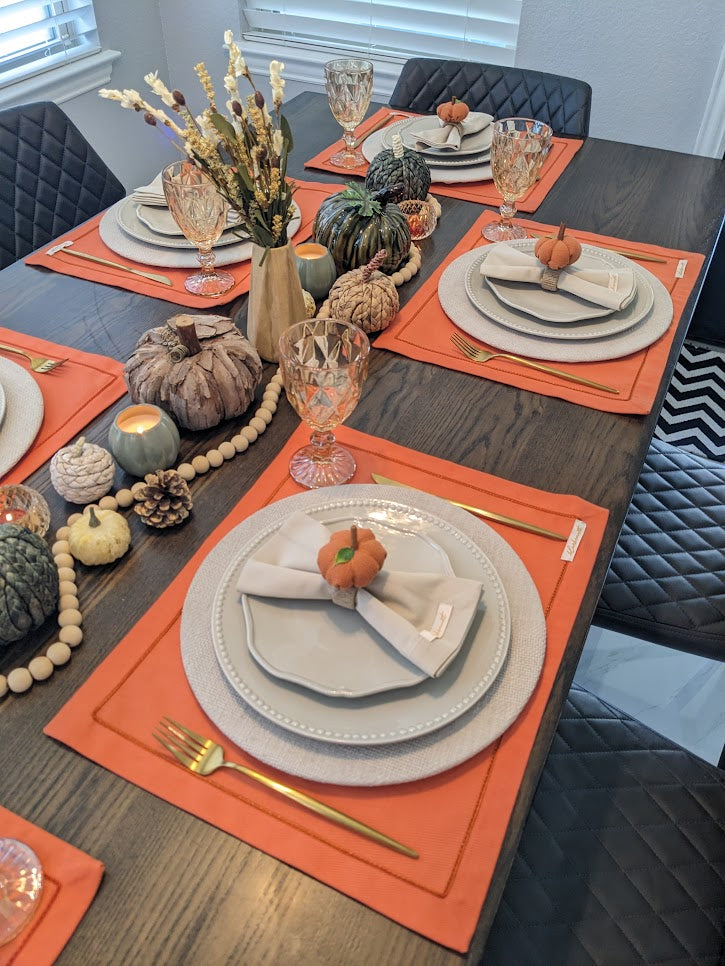 Pumpkin Spice Collection Table Setting