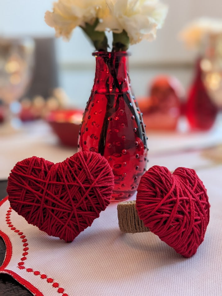 Rose Petal Collection Table Setting