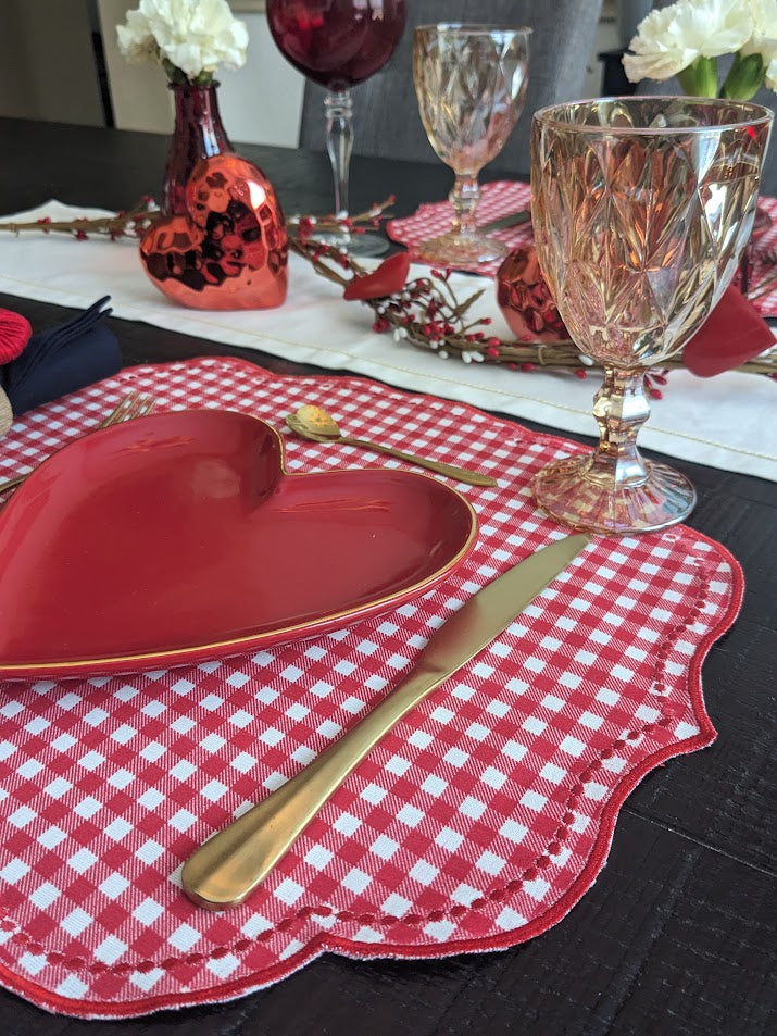 Rose Petal Collection Table Setting