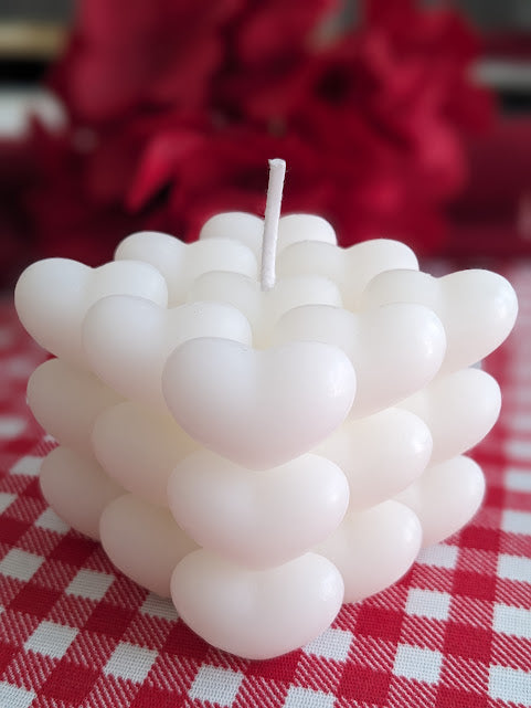 Scented Heart Candle