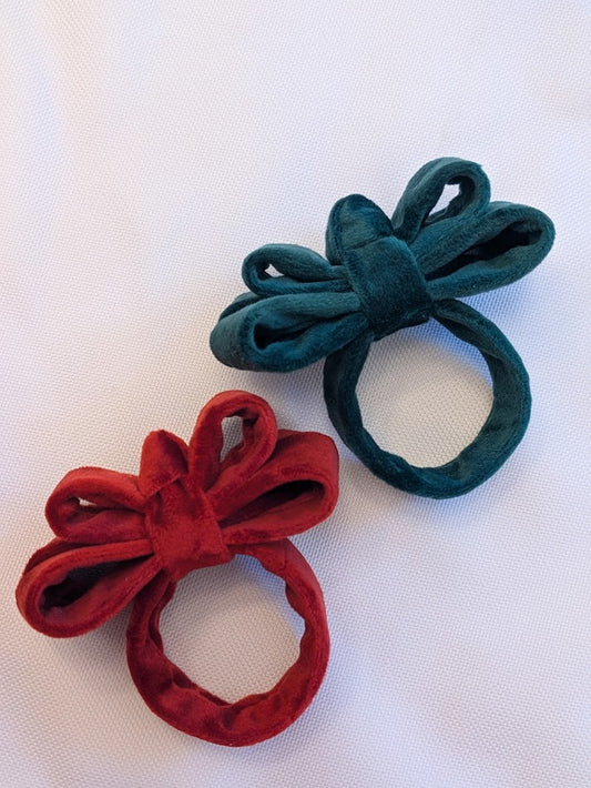 Velvet Bows Napkin Ring