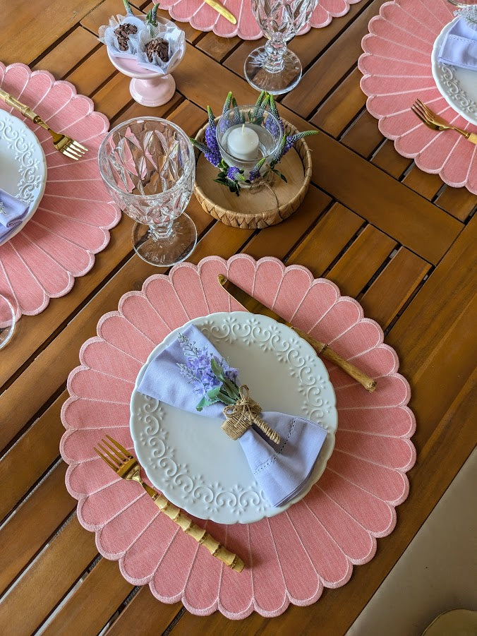 Lavender Sunset Collection Table Setting
