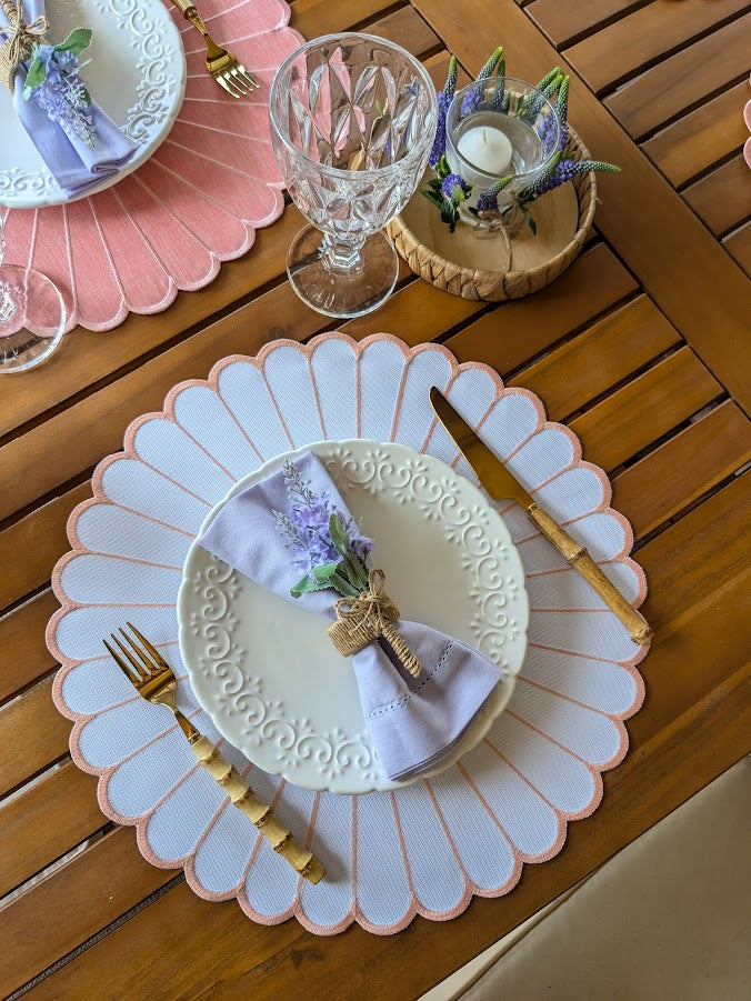 Lavender Sunset Collection Table Setting