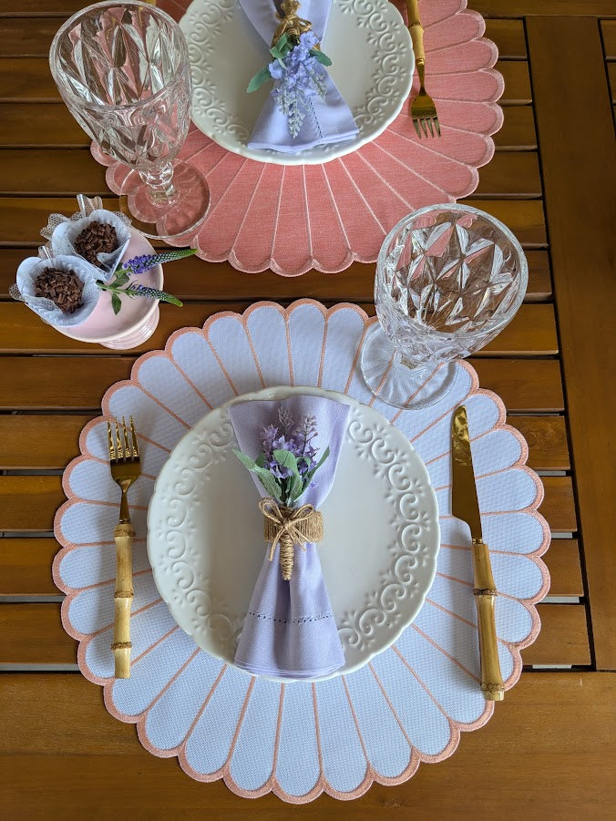 Lavender Sunset Collection Table Setting