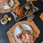 Cinnamon Woods Collection Table Setting