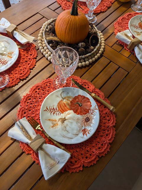 Pumpkin Collection Table Setting