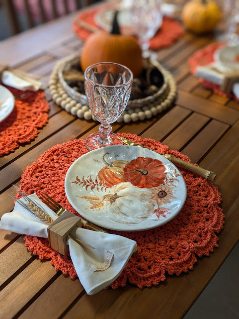 Pumpkin Collection Table Setting