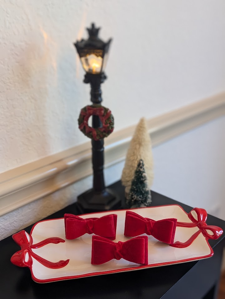 Velvet Bows Napkin Ring