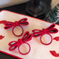 Velvet Bows Napkin Ring
