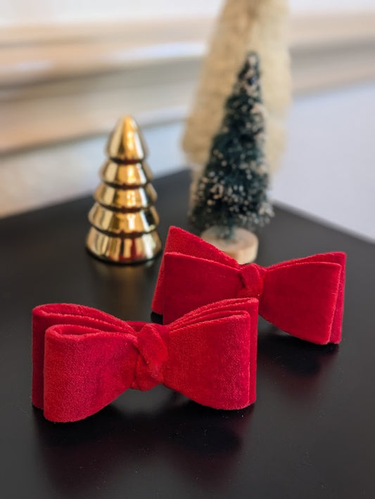 Velvet Bows Napkin Ring