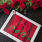Embroidery Christmas Napkin