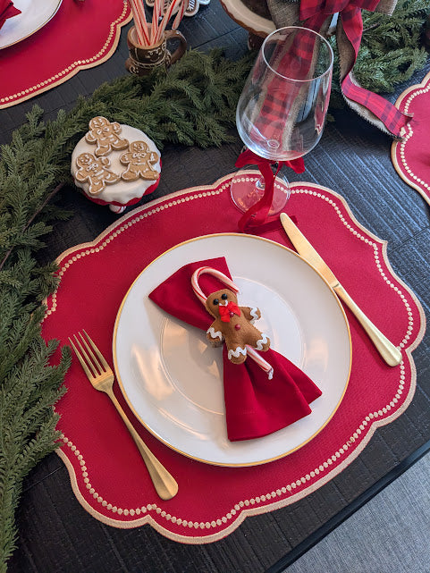 Merry Christmas Collection Table Setting