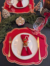 Merry Christmas Collection Table Setting