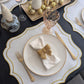 White Sparkle Collection Table Setting