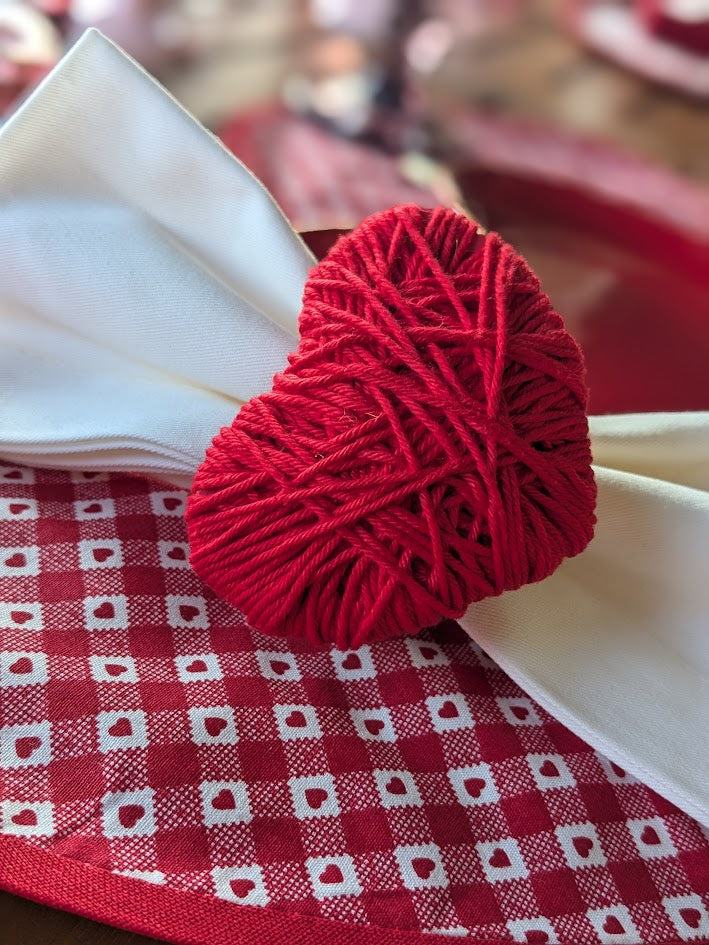 Blushing Heart Collection Table Setting