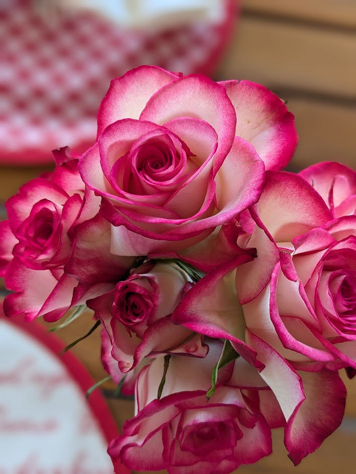 Blushing Heart Collection Table Setting