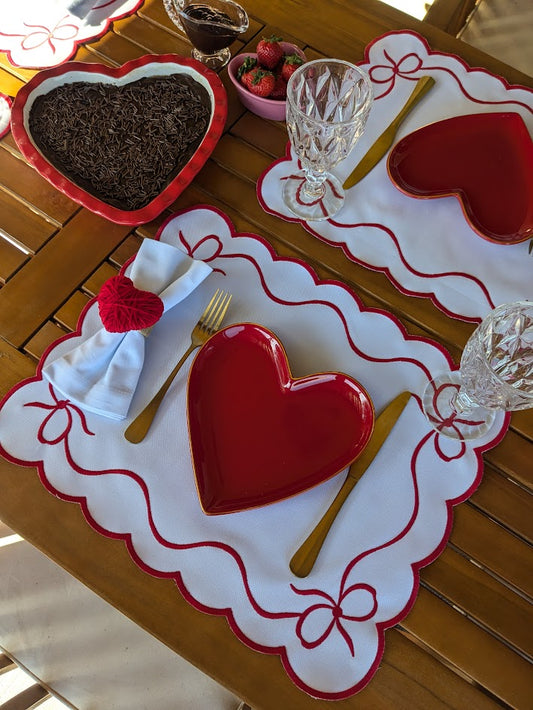 Bows of Love Collection Table Setting