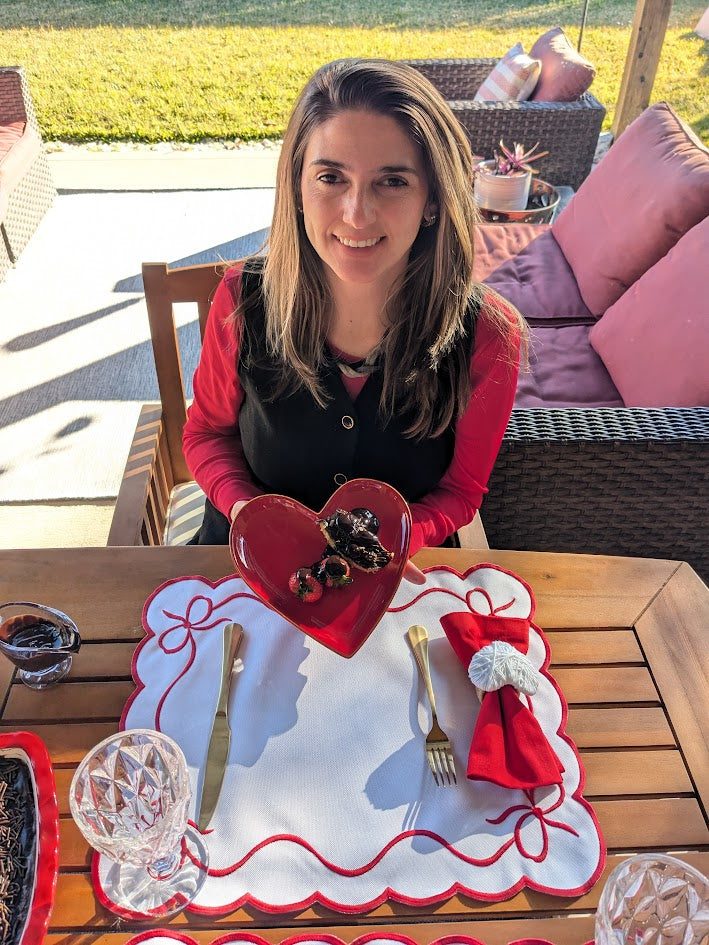 Bows of Love Collection Table Setting