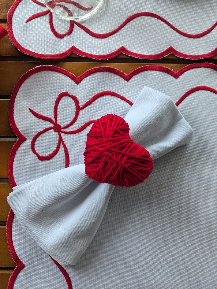 Bows of Love Collection Table Setting