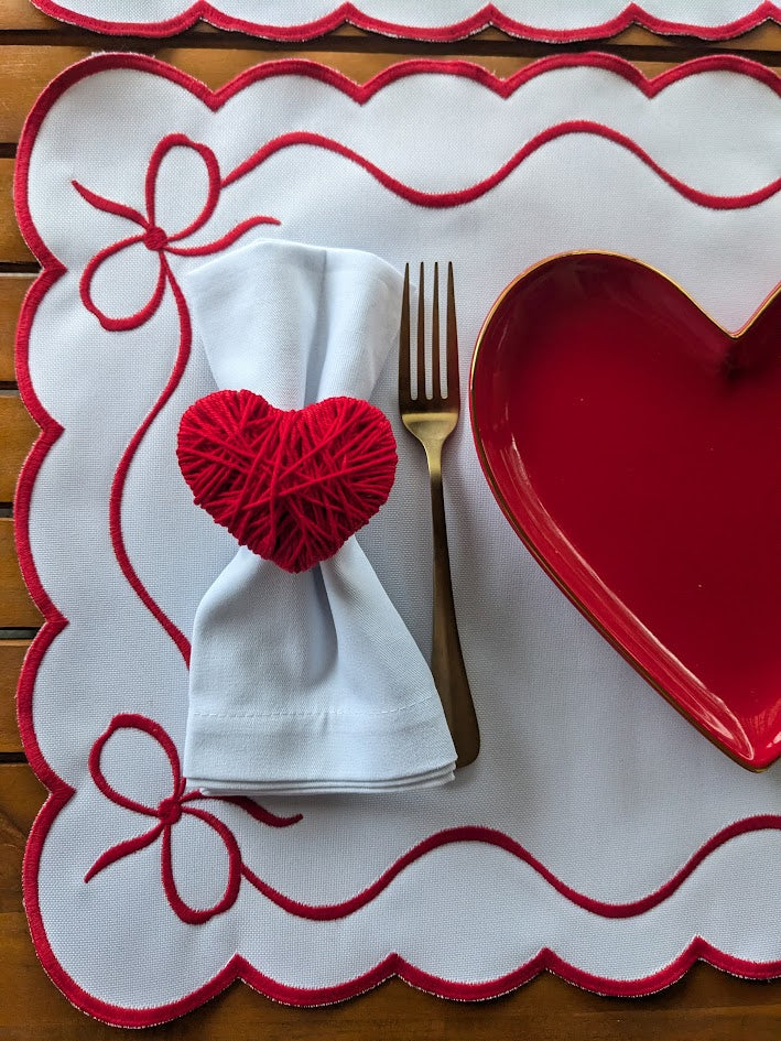 Bows of Love Collection Table Setting