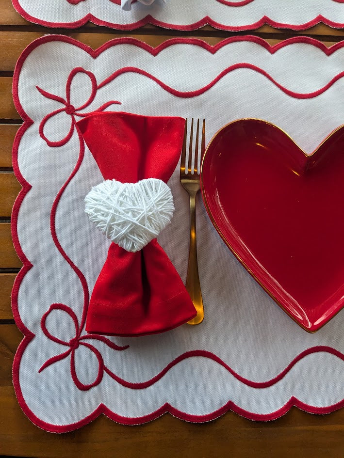 Bows of Love Collection Table Setting