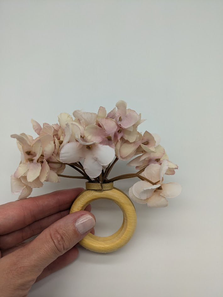 Hydrangea Napkin Ring