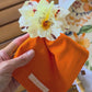 Light Yellow Alstroemerias Napkin Ring