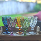 Colored Glass Goblets