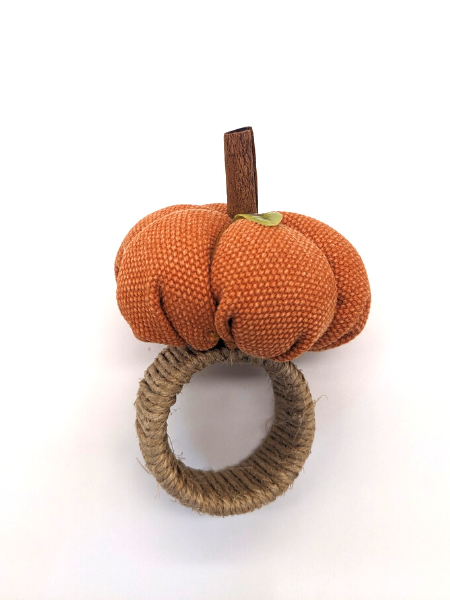 Turkey Talk Pumpkin Napkin Ring