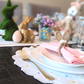 Candy Color Waterproof Scalloped Placemat