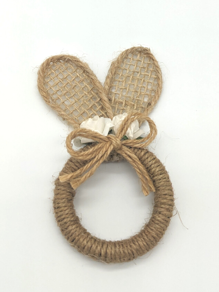Handmade Bunny Ears Napkin Ring